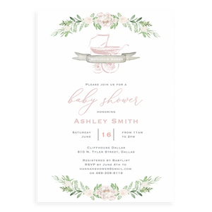 Bonjour Baby Shower for Girl Bonjour Baby Shower for Girl