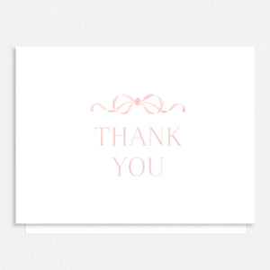 Sweet Pink Thank You Cards Sweet Pink Thank You Cards