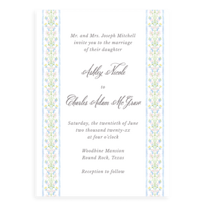 Coquette Heirloom Wedding Invitation Coquette Heirloom Wedding Invitation