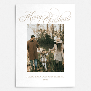 The Classic Flourish in Taupe The Classic Flourish in Taupe