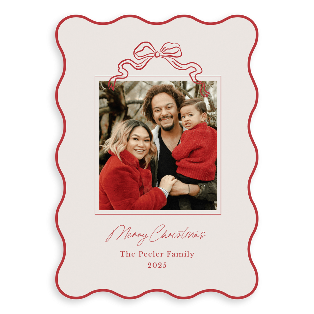 The Tied With Cheer in Red