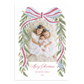 Red and Blue Cheer Holiday Card