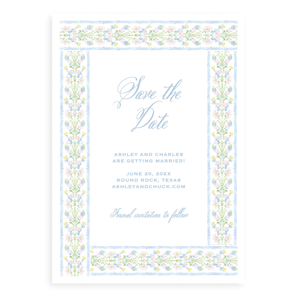 Coquette Heirloom Save the Date