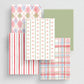 Blushing Garland Holiday Card