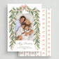 Blushing Garland Holiday Card