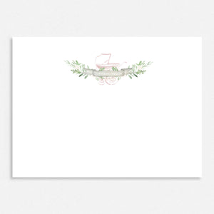 Bonjour Baby Girl Thank You Cards