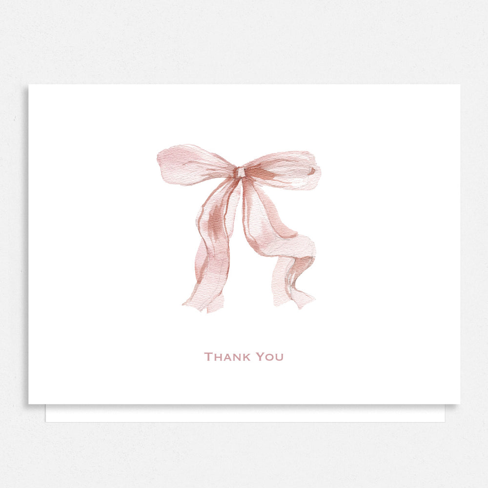 Bow Thank You Cards