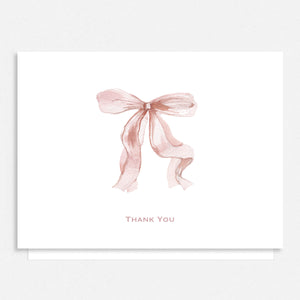 Bow Thank You Cards