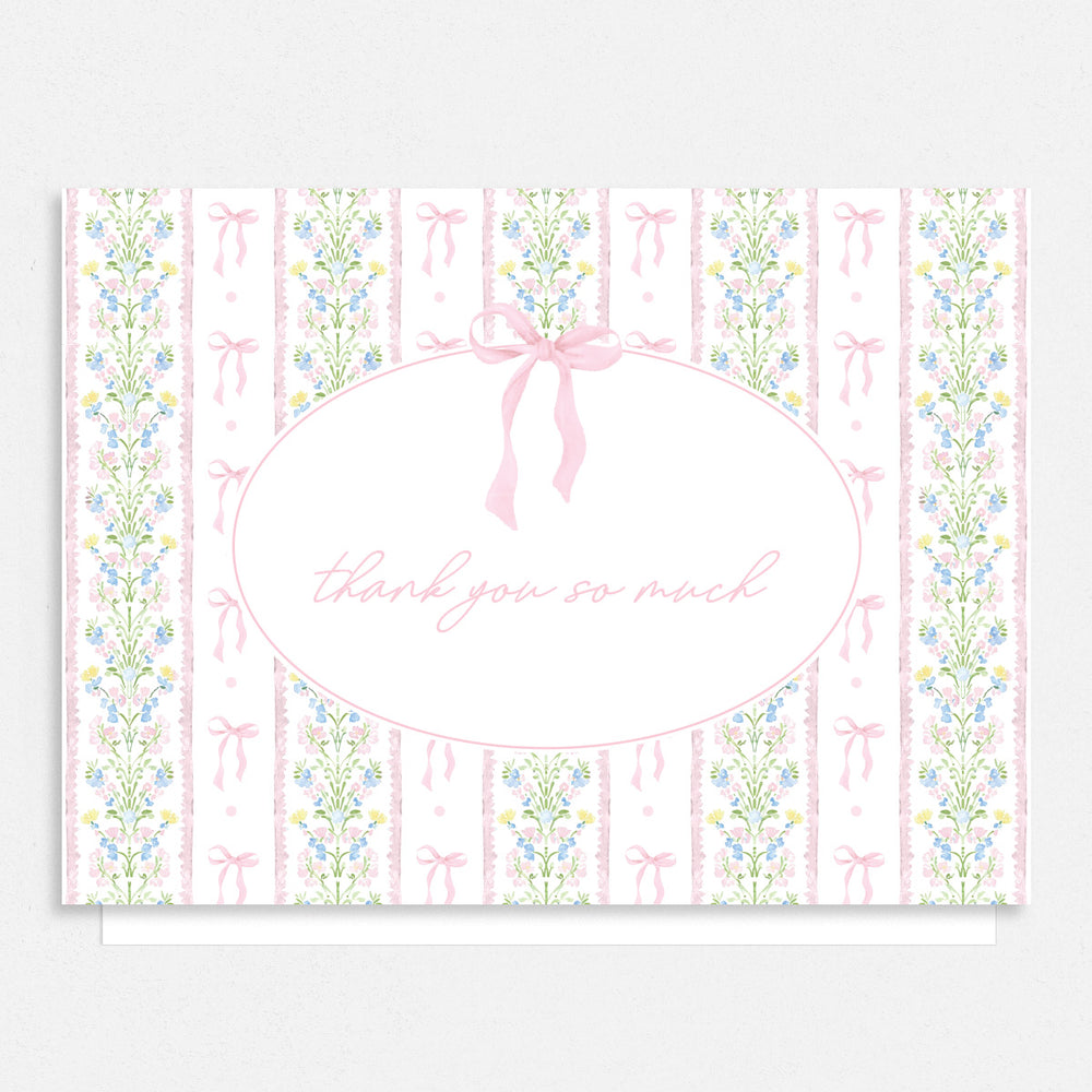 Coquette Heirloom Thank You Cards