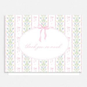 Coquette Heirloom Thank You Cards