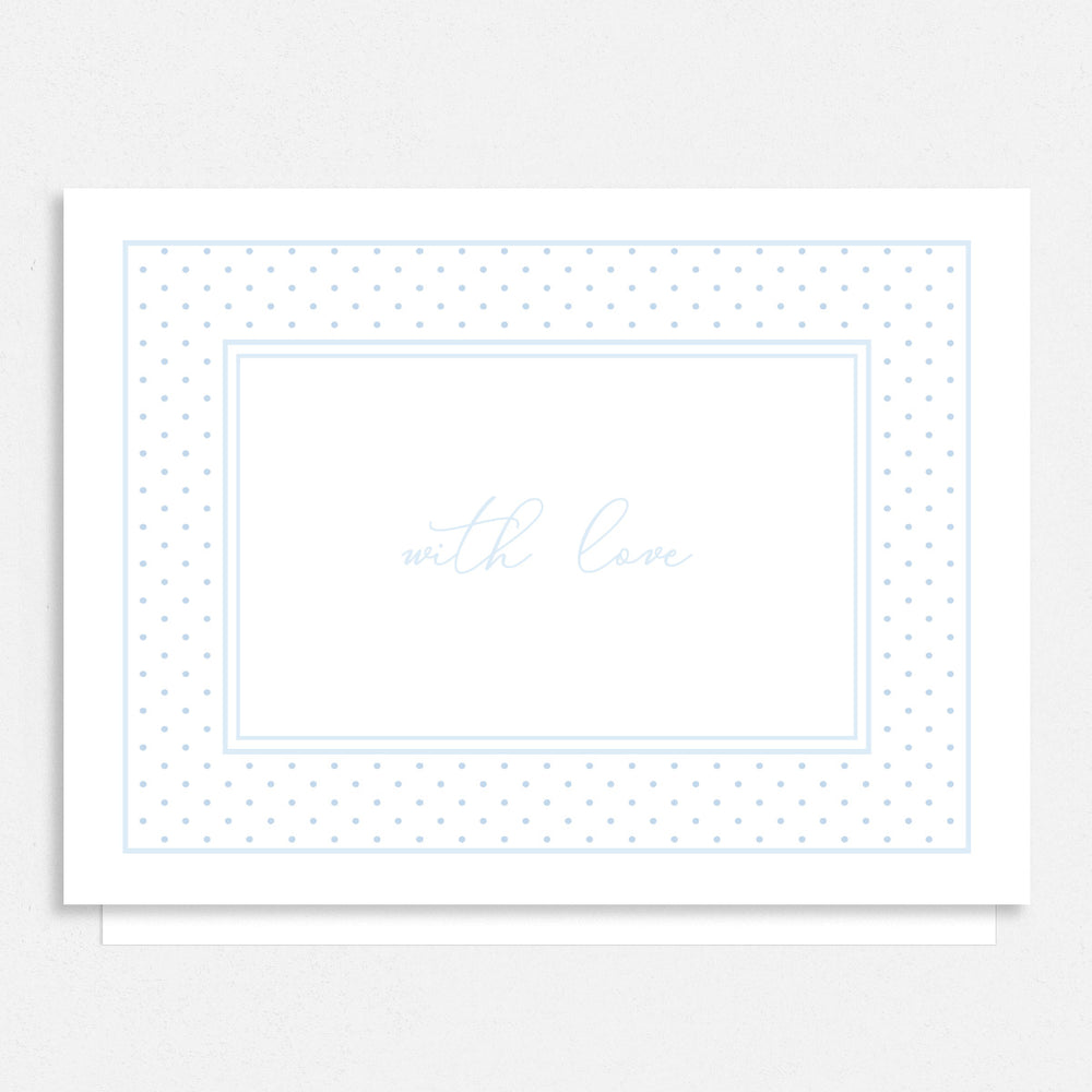 Delicate Dot Thank You Card