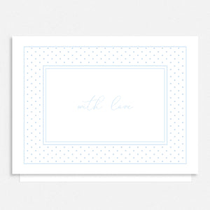 Delicate Dot Thank You Card