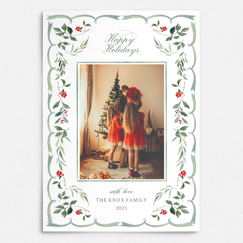 The Merry Botanicals in Green