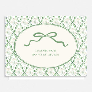 Preppy Floral Thank You Cards