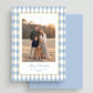 Starry Argyle Holiday Card