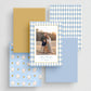 Starry Argyle Holiday Card