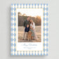 Starry Argyle Holiday Card