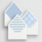 Starry Argyle Holiday Card
