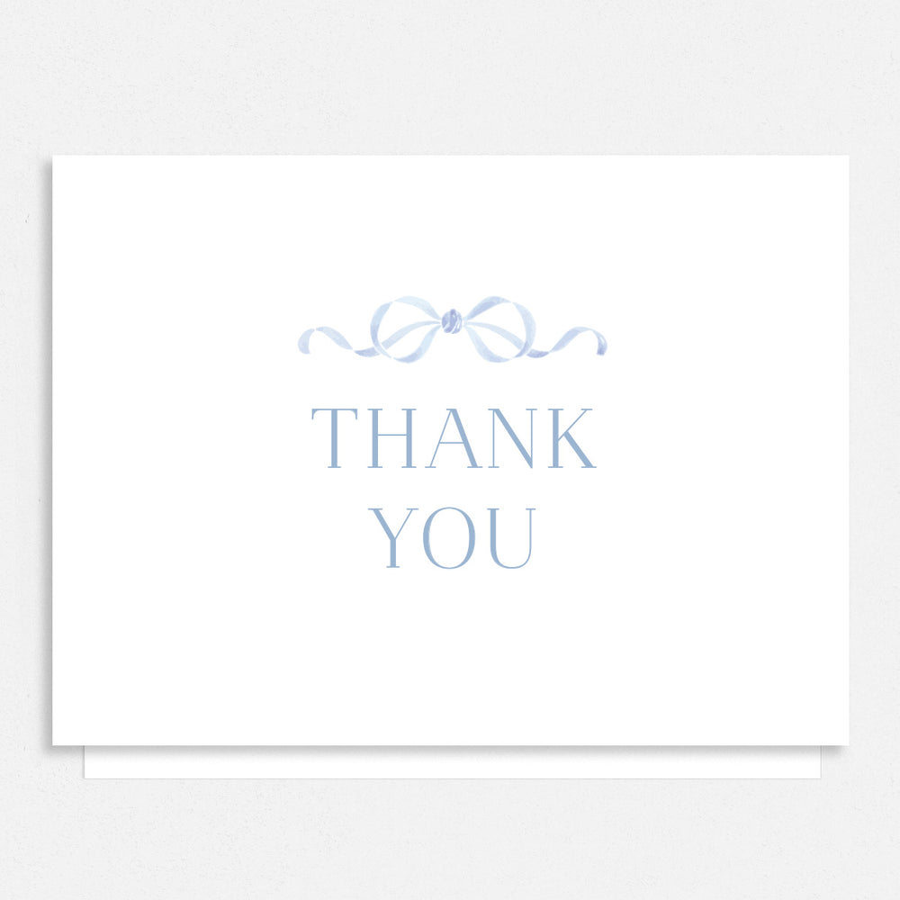 Sweet Blue Thank You Cards