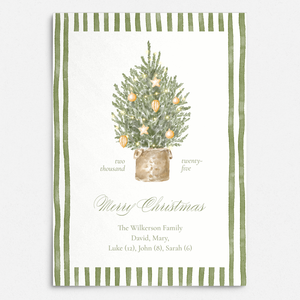 The Watercolor Christmas Tree