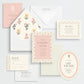 Vintage Spring Wedding Invitation