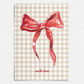 With Love Bow Folded Card - Set of 20 Cards & Envelopes