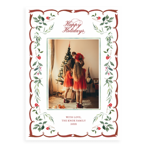 The Merry Botanicals in Red
