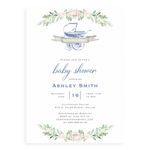 Bonjour Baby Shower for Boy
