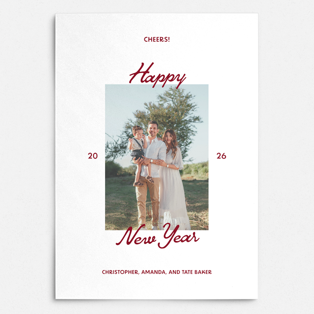 The Cheerful Modern-Red