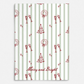 The Festive Stripe - Set of 20 Cards & Envelopes