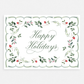 The Merry Botanicals in Green - Set of 20 Cards & Envelopes